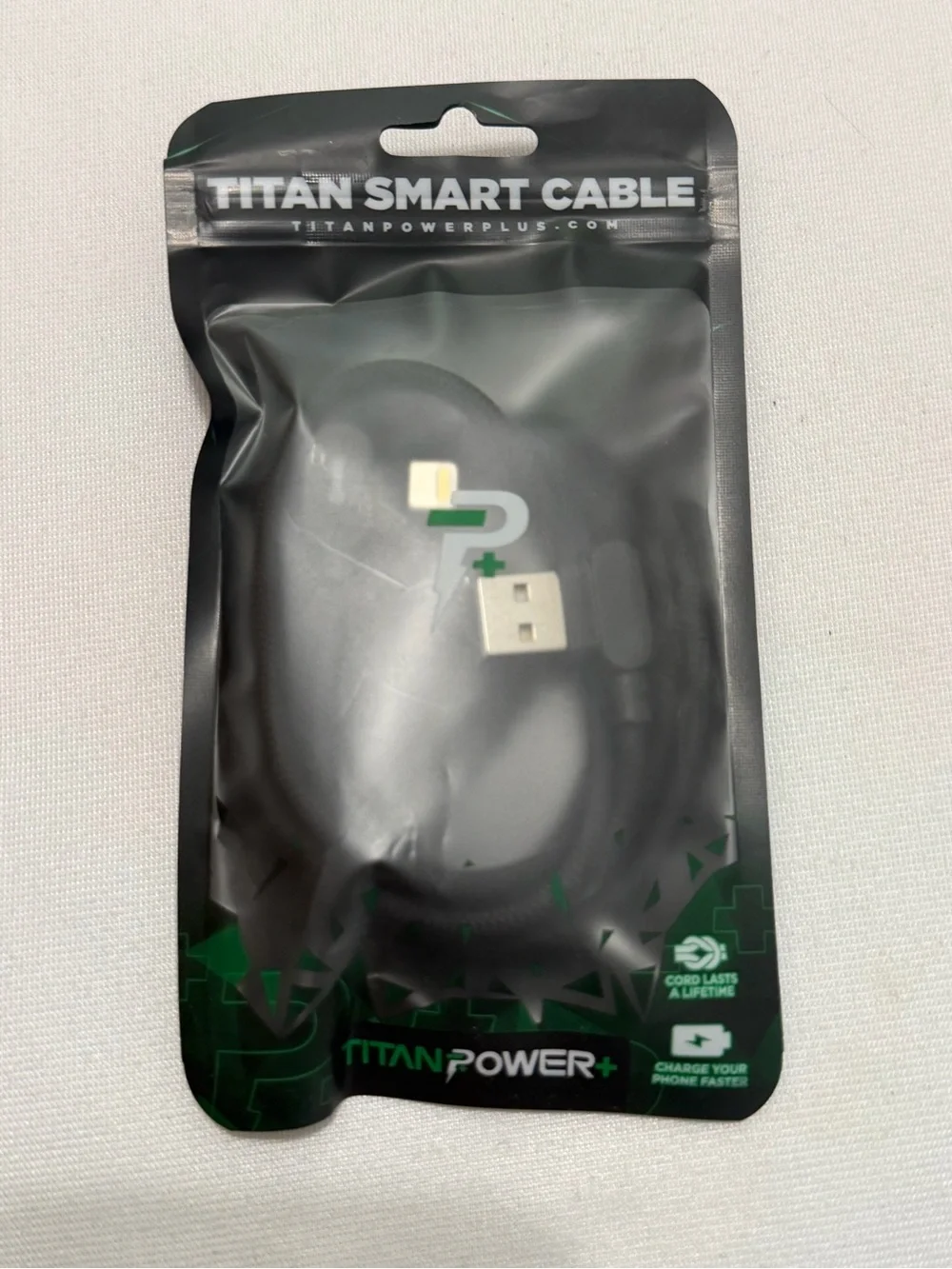 Titan Smart Cable™ Lightning Cable - Black